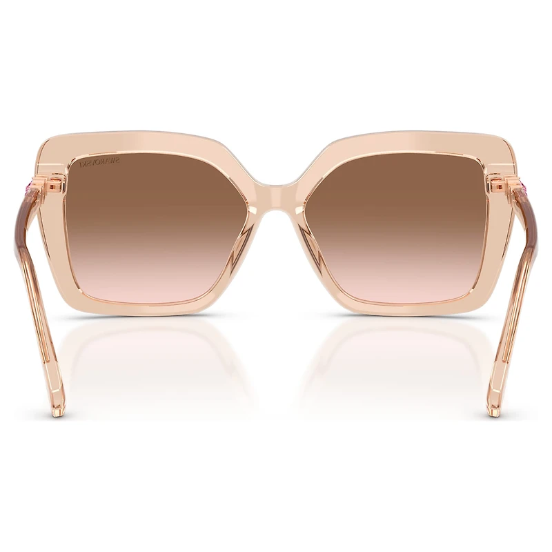 Sunglasses, Square shape, SK6049, Beige by SWAROVSKI