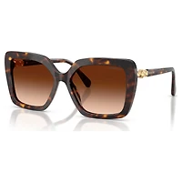 Sunglasses, Square shape, SK6049, Brown by SWAROVSKI