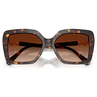 Sunglasses, Square shape, SK6049, Brown by SWAROVSKI