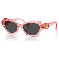Sunglasses, Pillow shape, SK6050, Pink by SWAROVSKI