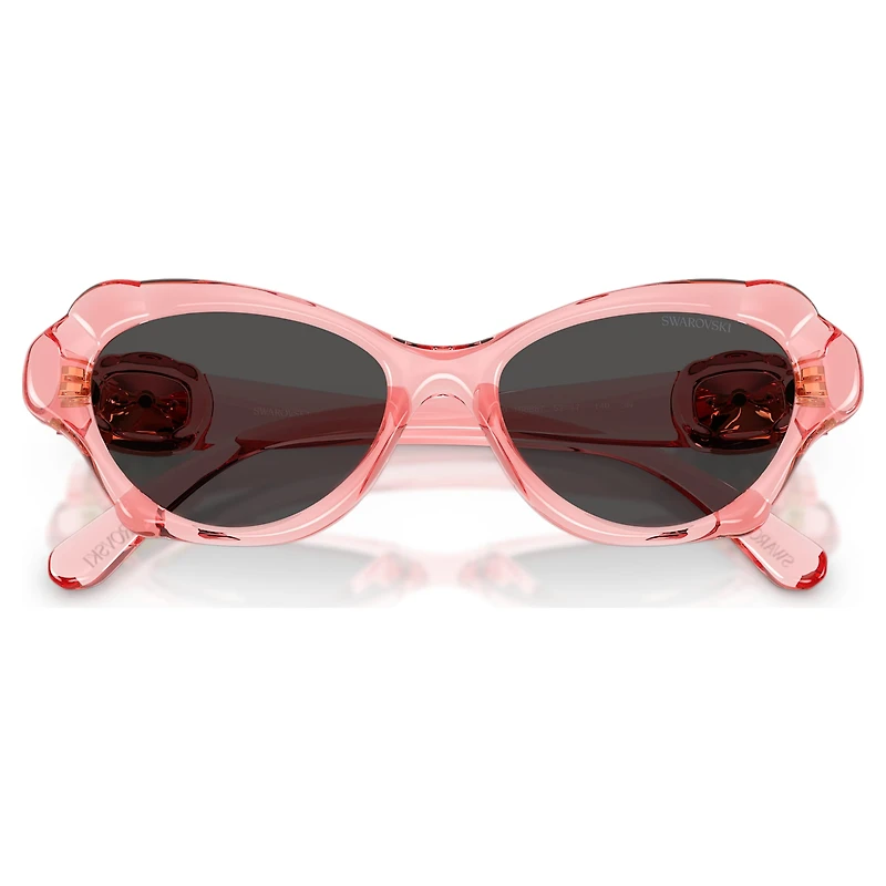 Sunglasses, Pillow shape, SK6050, Pink by SWAROVSKI