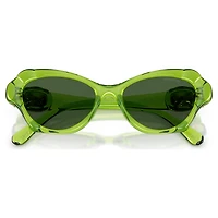 Sunglasses, Pillow shape, SK6050, Green by SWAROVSKI