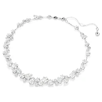 Constella set, Mixed cuts, White, Rhodium plated by SWAROVSKI