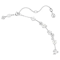 Constella set, Mixed cuts, White, Rhodium plated by SWAROVSKI
