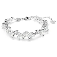 Constella set, Mixed cuts, White, Rhodium plated by SWAROVSKI