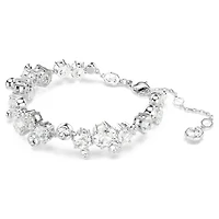 Constella set, Mixed cuts, White, Rhodium plated by SWAROVSKI