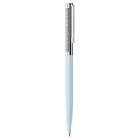 Matrix Tennis ballpoint pen, Blue, Chrome plated by SWAROVSKI
