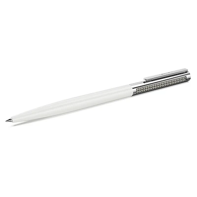 Matrix Tennis ballpoint pen, White, Chrome plated