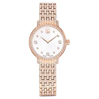 Imber watch, Swiss Made, Metal bracelet, Rose gold tone, Rose gold-tone finish