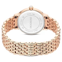 Imber watch, Swiss Made, Metal bracelet, Rose gold tone, Rose gold-tone finish