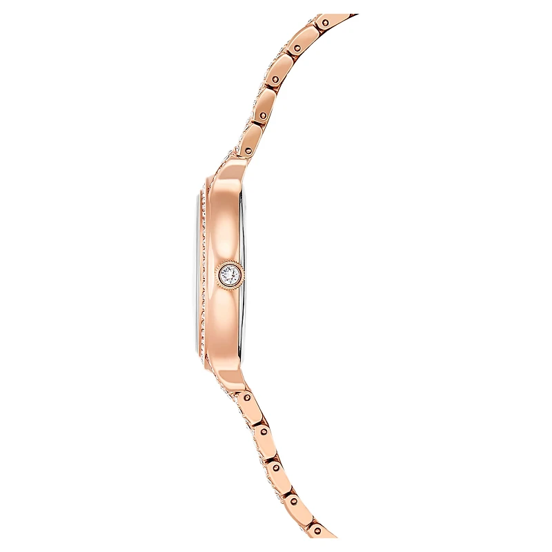 Imber watch, Swiss Made, Metal bracelet, Rose gold tone, Rose gold-tone finish