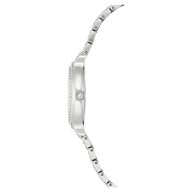 Imber watch, Swiss Made, Metal bracelet, Silver tone, Stainless steel