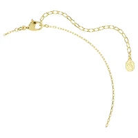 Chroma pendant, Mixed cuts, Multicoloured, 18K gold finish