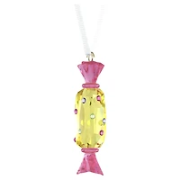 Holiday Cheers Dulcis Candy Ornament, Yellow