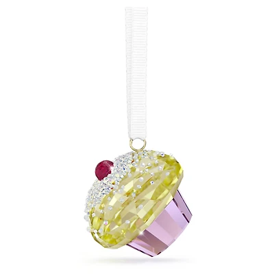 Holiday Cheers Dulcis Cupcake Ornament, Multicolored