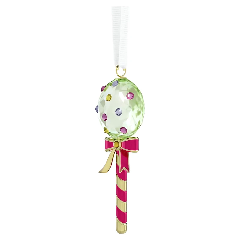 Holiday Cheers Dulcis Lollipop Ornament, Green