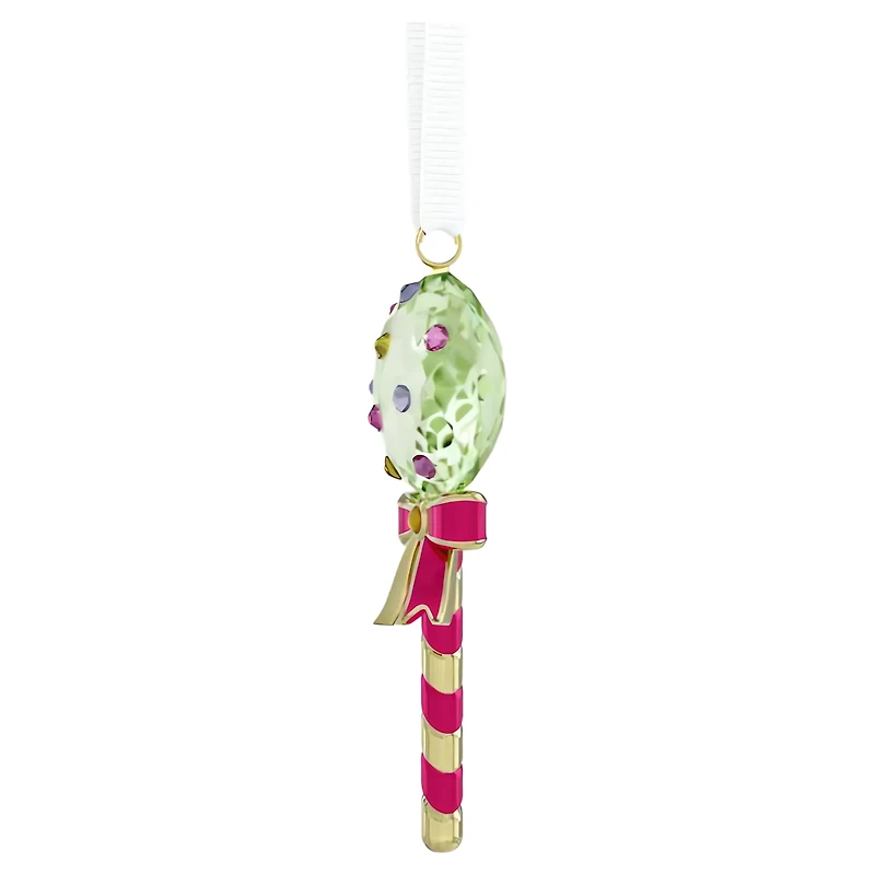 Holiday Cheers Dulcis Lollipop Ornament, Green