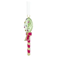 Holiday Cheers Dulcis Lollipop Ornament, Green
