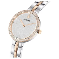 Cosmopolitan watch, Swiss Made, Metal bracelet, Silver tone, Mixed metal finish