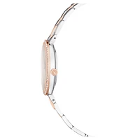 Cosmopolitan watch, Swiss Made, Metal bracelet, Silver Tone, Mixed metal finish