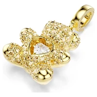 Idyllia charm, Mixed cuts, Teddy, 18K gold finish