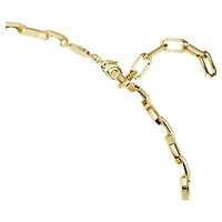 Octagon necklace, Lab-grown diamonds 18.39 ct tw, Mixed shapes, 18K yellow gold