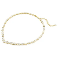 Mesmera necklace, Mixed cuts, White