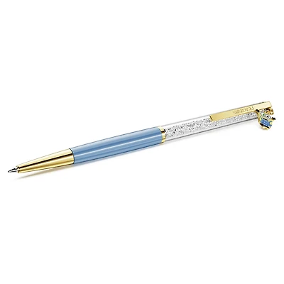 Crystalline ballpoint pen, Minions, Blue, Gold-tone plated