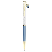 Crystalline ballpoint pen, Minions, Blue, Gold-tone plated