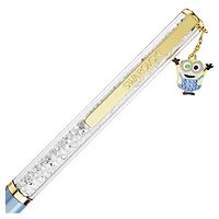 Crystalline ballpoint pen, Minions, Blue, Gold-tone plated