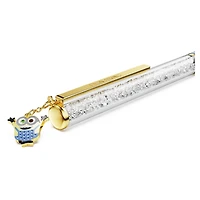 Crystalline ballpoint pen, Minions, Blue, Gold-tone plated