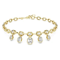 Octagon necklace, Lab-grown diamonds 12.56 ct tw, Mixed shapes, 18K yellow gold