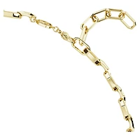Octagon necklace, Lab-grown diamonds 12.56 ct tw, Mixed shapes, 18K yellow gold