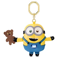 Minions bag charm, Multicoloured, Gold-tone plated