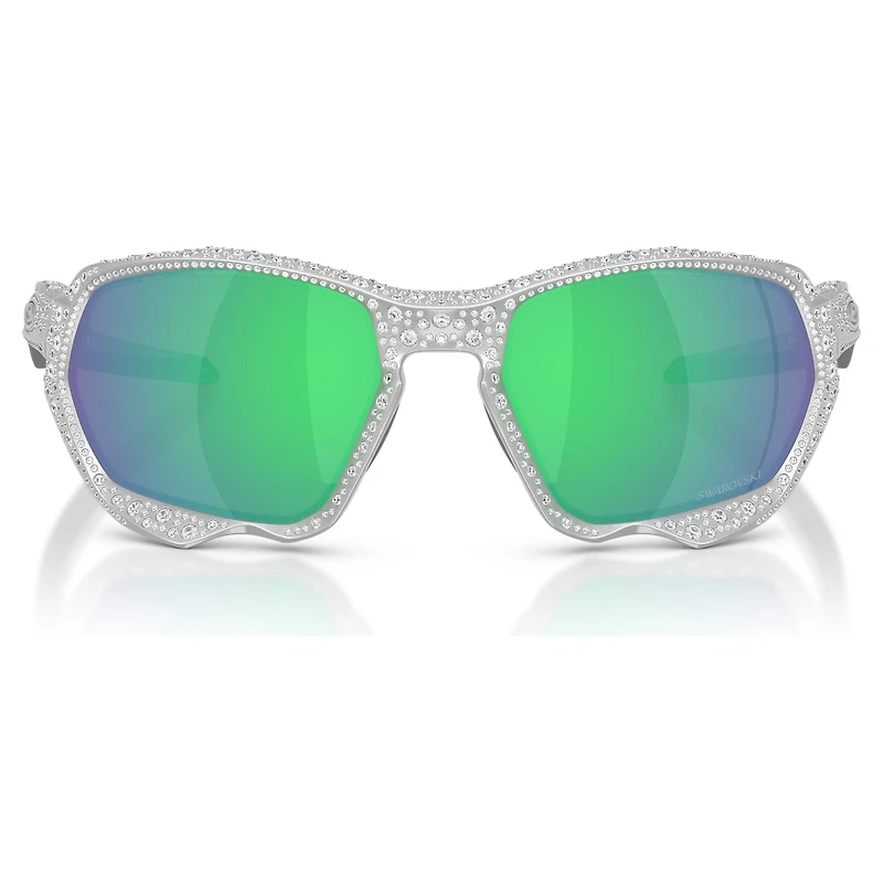 OAKLEY Plazma Sunglasses X-Silver, Silver by SWAROVSKI