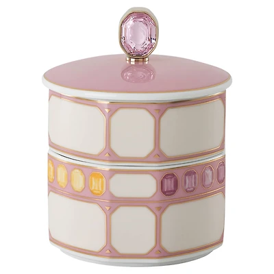 Idyllia box, Porcelain, Pink