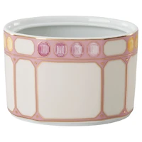 Idyllia sugar bowl, Porcelain, Pink by SWAROVSKI