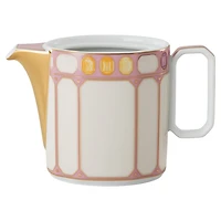 Idyllia creamer jug, Porcelain, Pink by SWAROVSKI