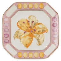 Idyllia vide poche, Porcelain, Crystal print motif, Flower, Pink by SWAROVSKI