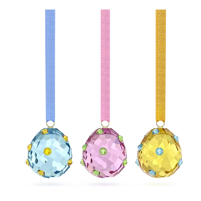 Idyllia Eggs Ornament Set by SWAROVSKI
