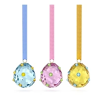 Idyllia Eggs Ornament Set by SWAROVSKI
