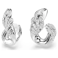 Vienna set, Set (2), Mixed cuts, White, Rhodium plated