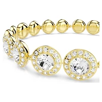 Una Angelic set, Set (3), Round cut, White, 18K gold finish