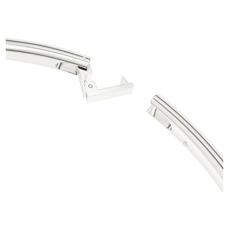 Swarovski Classica necklace, Statement, Round cut, White, Sterling silver