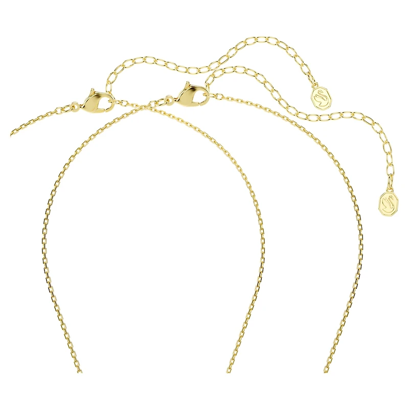 Minions James and Henry set, Pavé, Multicoloured, Gold-tone plated