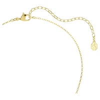 Sublima pendant, Octagon cut, Green, 18K gold finish