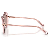 Sunglasses, Butterfly shape, SK6059, Pink by SWAROVSKI