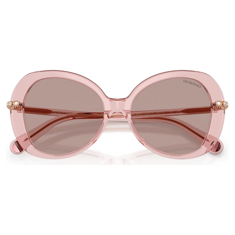 Sunglasses, Butterfly shape, SK6059, Pink by SWAROVSKI