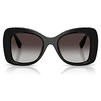 Sunglasses, Butterfly shape, SK6062U, Black by SWAROVSKI