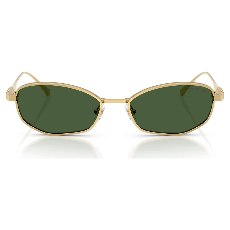 Sunglasses, Pillow shape, SK7042, Green by SWAROVSKI